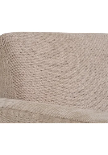 HOUSE NORDIC Kells sovesofa - mrk sand polyester og natur tr