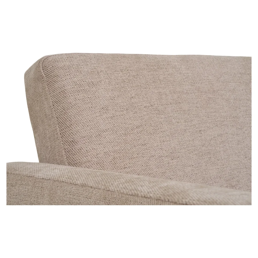 HOUSE NORDIC Kells sovesofa - mrk sand polyester og natur tr