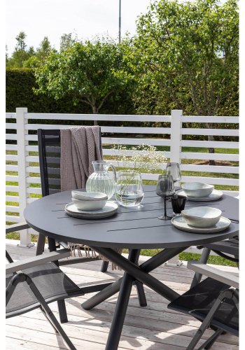 VENTURE DESIGN Alma havebord - sort aluminium (120)