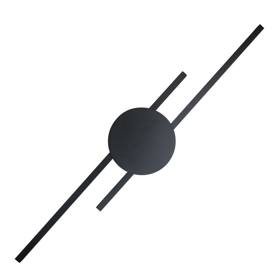 TK Java 2 LED vglampe - sort metal