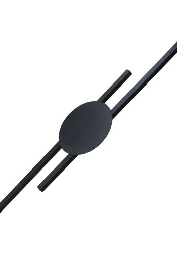 TK Java 2 LED vglampe - sort metal