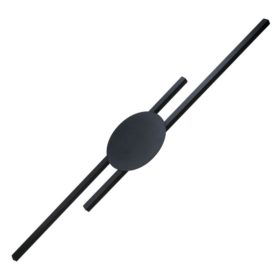 TK Java 2 LED vglampe - sort metal