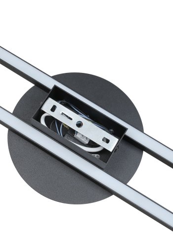 TK Java 2 LED vglampe - sort metal