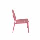 VENTURE DESIGN Lina loungestol, m. hynde - sort polyester og pink stl