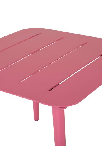 VENTURE DESIGN Lina havebord - pink stl (40x40)