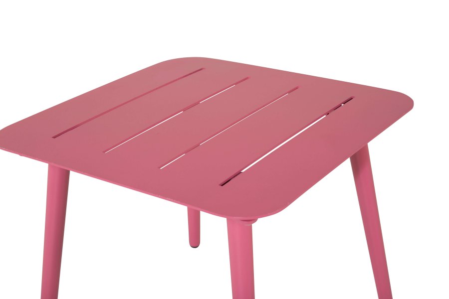 VENTURE DESIGN Lina havebord - pink stl (40x40)