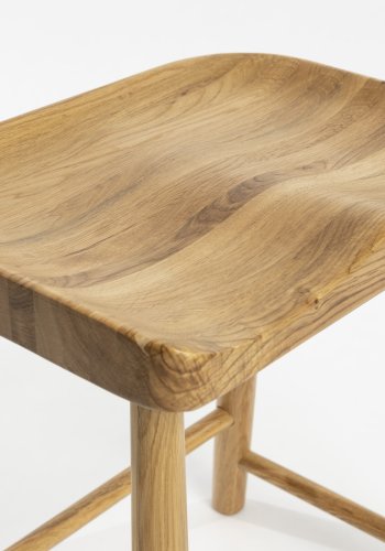 WHITE LABEL LIVING Vander skammel - natur egetr (43x33)