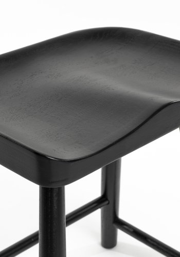 WHITE LABEL LIVING Vander skammel - sort egetr (43x33)