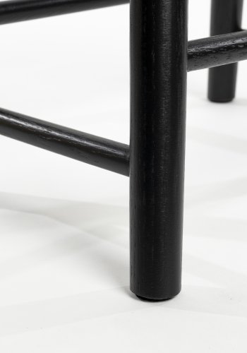 WHITE LABEL LIVING Vander skammel - sort egetr (43x33)