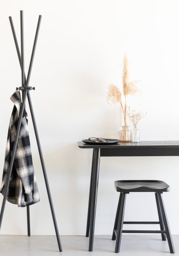 WHITE LABEL LIVING Vander skammel - sort egetr (43x33)