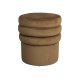 DUTCHBONE Aditi puf, rund - brun polyester (40)