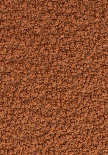 WHITE LABEL LIVING Marcos skammel, rund - rdbrun polyester (40)