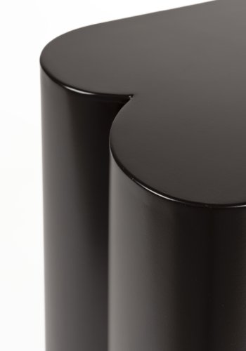 ZUIVER Shape skammel, kvadratisk - mrkebrun jern (40x40)