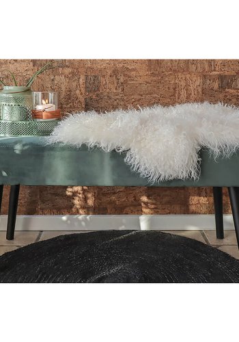 HOUSE NORDIC Skiby bnk - grn velour/sort metal