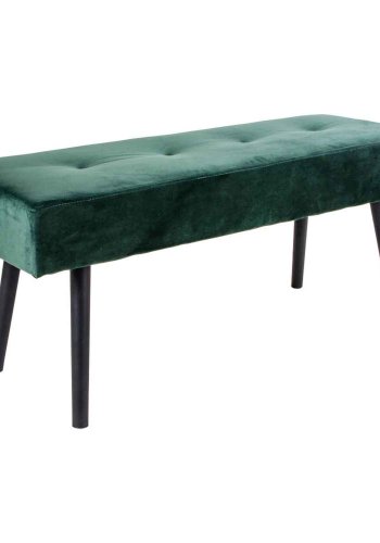 HOUSE NORDIC Skiby bnk - grn velour/sort metal