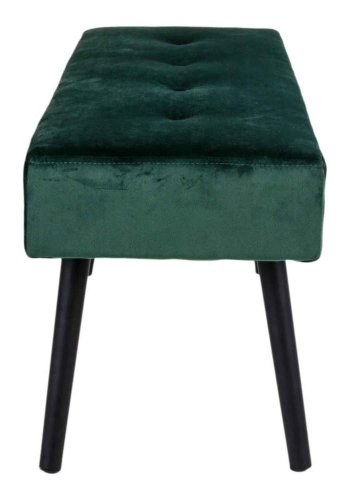 HOUSE NORDIC Skiby bnk - grn velour/sort metal