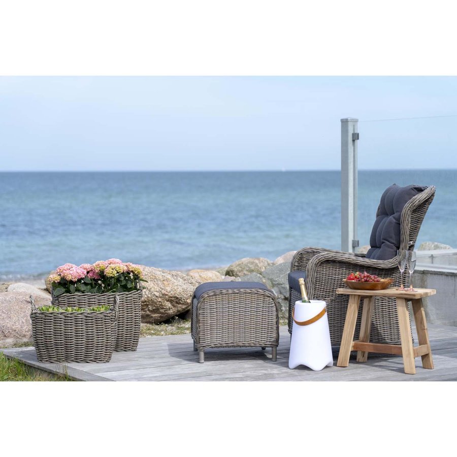 HOUSE NORDIC Barcelona Teak bnk - genbrugs teaktr (50x25)