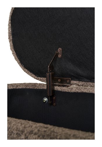 HOUSE NORDIC  Branca Bnk - Bnk med opbevaring, brun/natur, HN1237