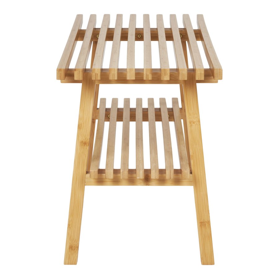 HOUSE NORDIC Ember bnk, m. hylde - natur bambus (28x70)