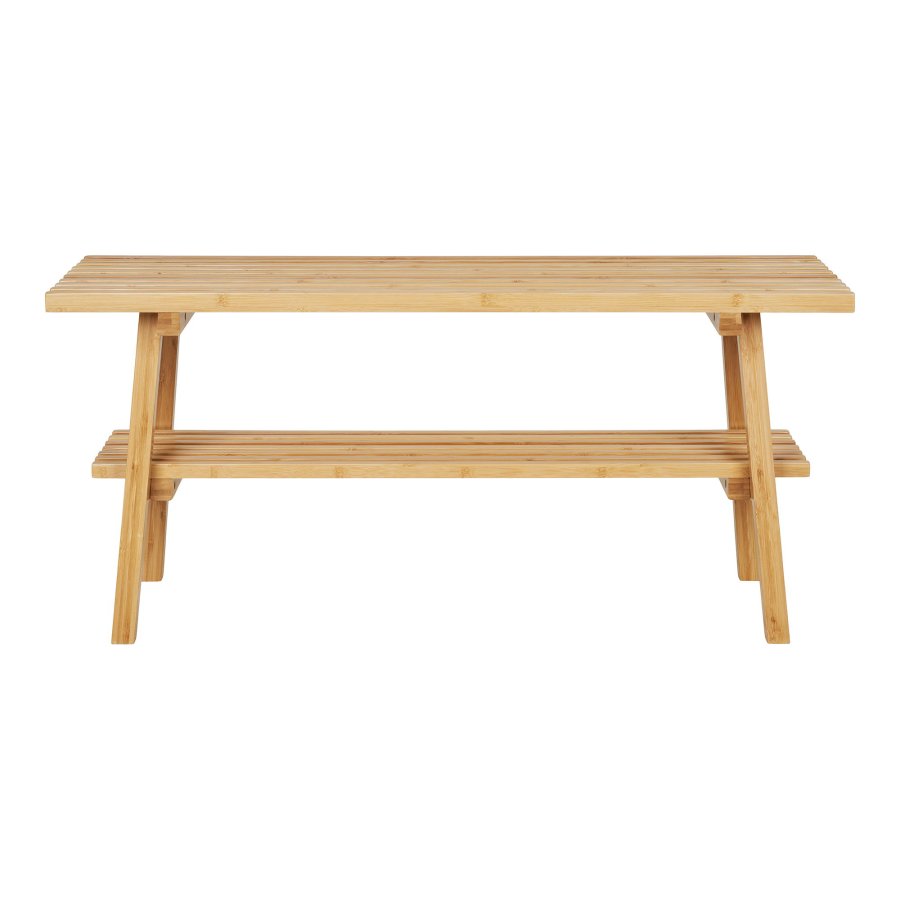 HOUSE NORDIC Ember bnk, m. hylde - natur bambus (28x70)