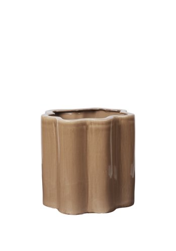 BROSTE COPENHAGEN Sonja krukke - brun keramik