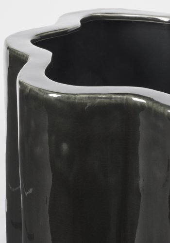 BROSTE COPENHAGEN Sonja krukke - mrkegrn keramik