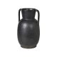 BROSTE COPENHAGEN Simi vase, rund - antik gr/sort keramik
