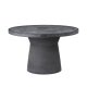 BROSTE COPENHAGEN Fiber havebord, rund - charcoal fibercement (110)