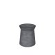 BROSTE COPENHAGEN Fiber udendrs skammel, rund - charcoal fibercement (40)
