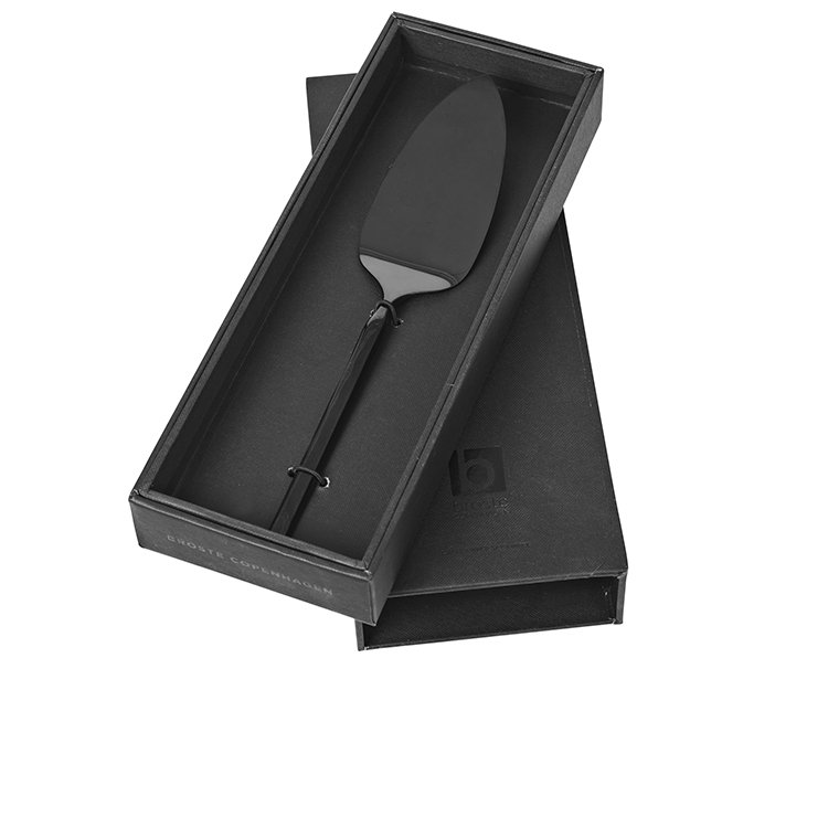 BROSTE COPENHAGEN Tvis kagekniv - titanium sort rustfrit stl