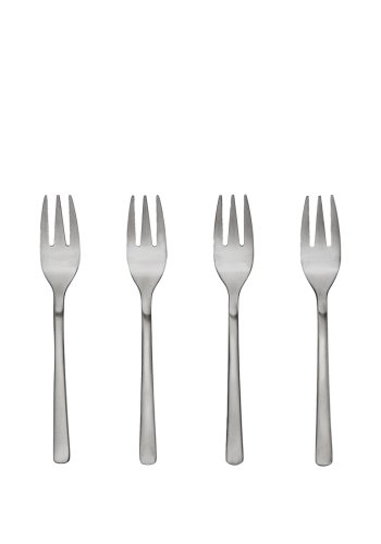 BROSTE COPENHAGEN Hune kagegaffel - brushed satin rustfrit stl (st med 4)