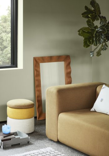 BROSTE COPENHAGEN Esther vase - light sand glas