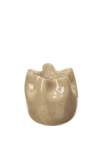 BROSTE COPENHAGEN Esther vase - light sand glas