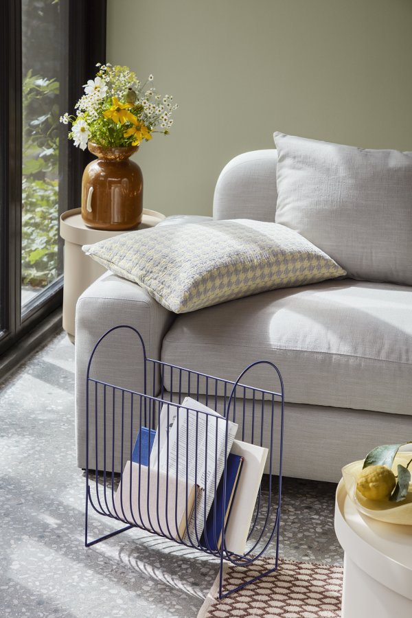 BROSTE COPENHAGEN Vera vase, rund - meerkat brun glas