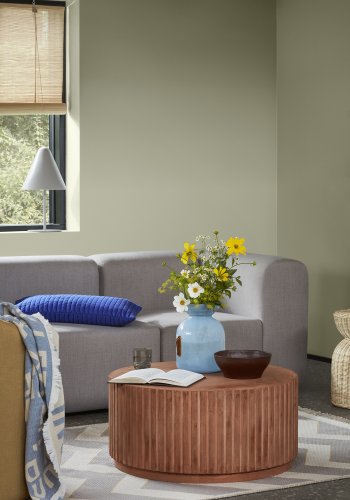 BROSTE COPENHAGEN Vera vase, rund - meerkat brun glas