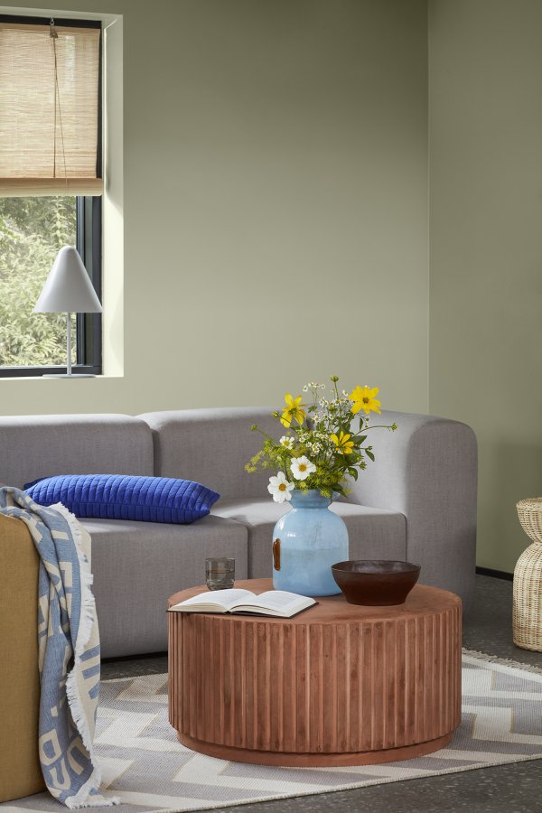 BROSTE COPENHAGEN Vera vase, rund - meerkat brun glas