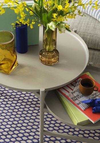 BROSTE COPENHAGEN Ellen vase - harvest guld glas