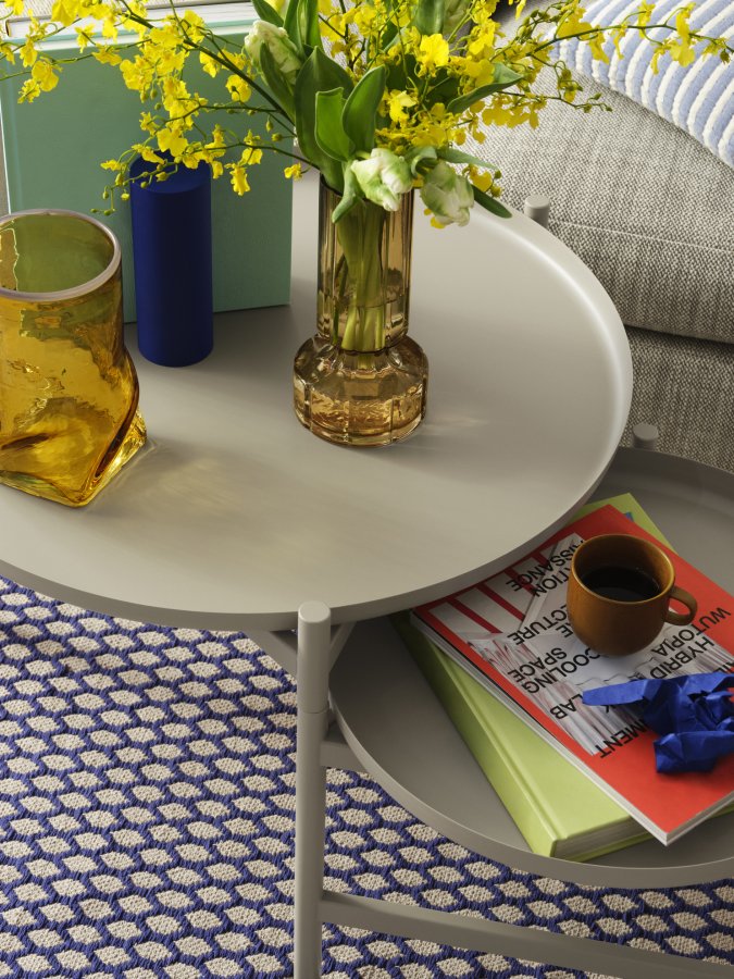 BROSTE COPENHAGEN Ellen vase - harvest guld glas