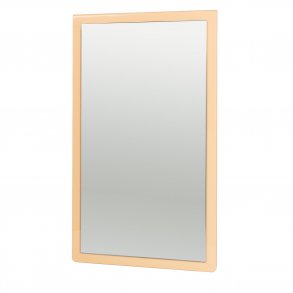 BROSTE COPENHAGEN Tenna vgspejl - spejlglas og dusty peach MDF (78x46)