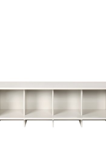 BROSTE COPENHAGEN Tenna bnk, m. 4 rum - rainy day gr MDF (140x38)