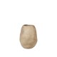 BROSTE COPENHAGEN Organic vase - taupe varm gr stentj