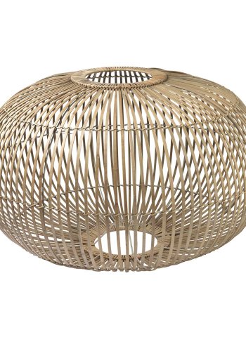 BROSTE COPENHAGEN Zep lampeskrm til ophng - natur bambus, rund (68)