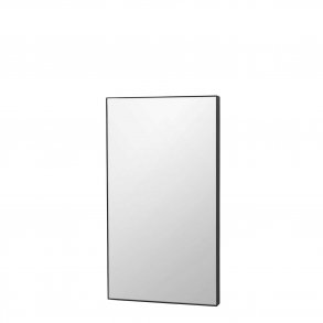 BROSTE COPENHAGEN Complete vgspejl - klar/sort spejlglas/metal, rektangulr (110x60)