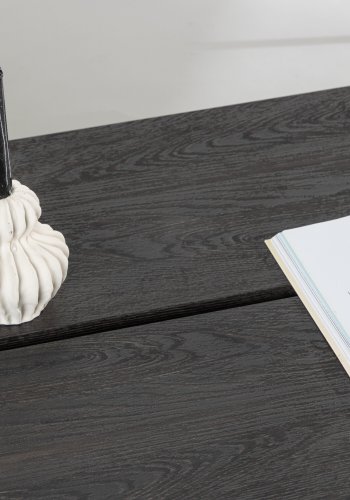 VENTURE DESIGN Lancaster sofabord, rektangulr - mokka 3D-papir MDF (140x60)