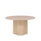 VENTURE DESIGN Olivia sofabord, rund - hvidkalket finér (80)