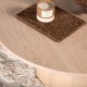VENTURE DESIGN Olivia sofabord, rund - hvidkalket finér (80)