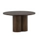 VENTURE DESIGN Olivia sofabord, rund - mokka finér (80)
