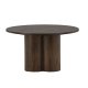 VENTURE DESIGN Olivia sofabord, rund - mokka finér (80)