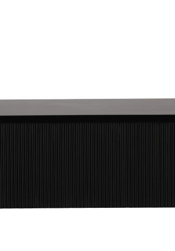 VENTURE DESIGN Lenox sofabord, kvadratisk - sort MDF (90x90)