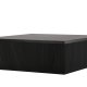 VENTURE DESIGN Lenox sofabord, kvadratisk - sort MDF (90x90)